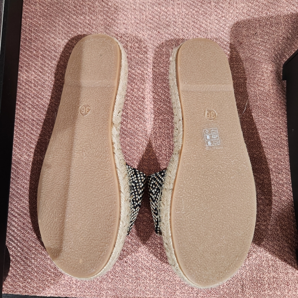 NWB Free People Beach Front Espadrille Sandals - Picture 5 of 7